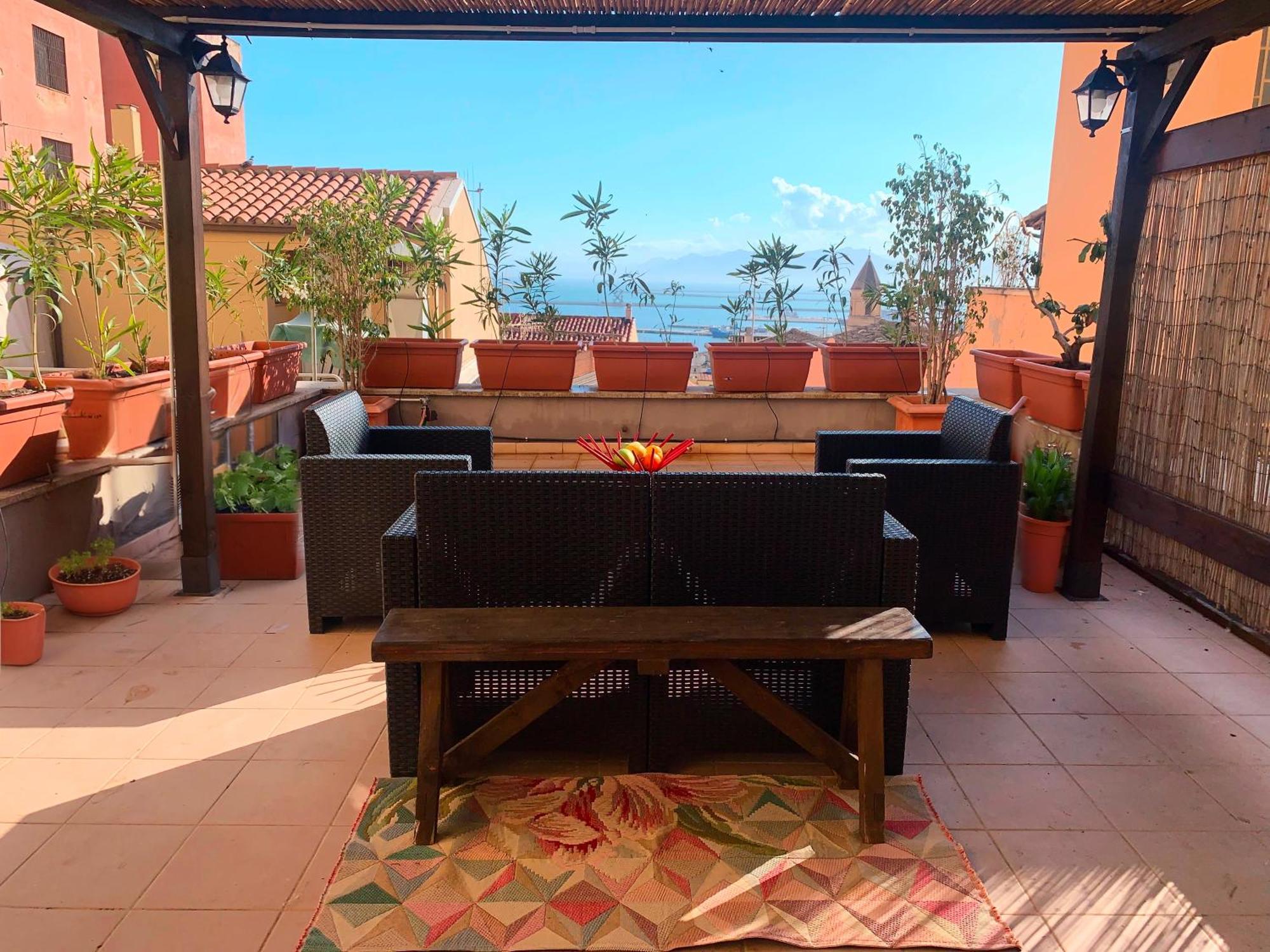 Appartement Oasi Urbana Con Terrazza E Vista à Cagliari Extérieur photo